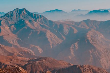 Mountain Range in Ras Al Khaimah