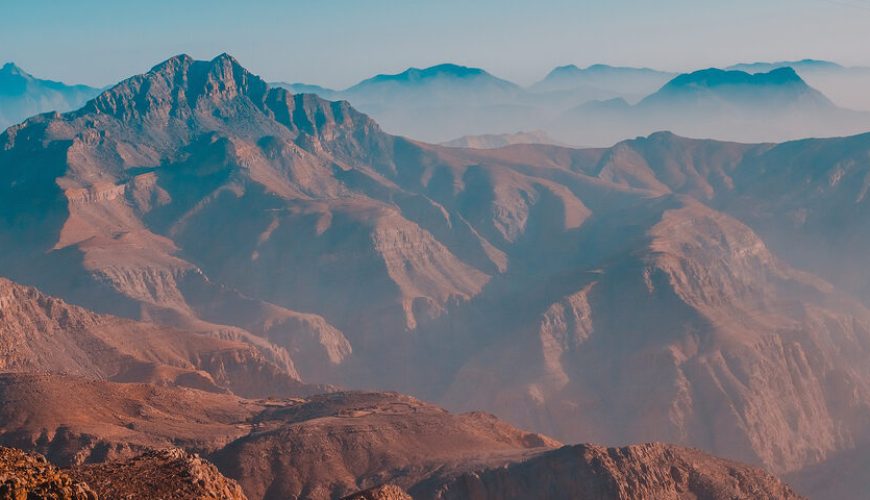 Mountain Range in Ras Al Khaimah